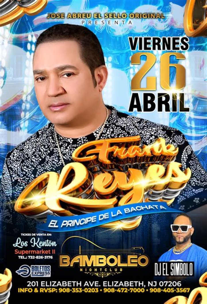 Find The Best Of Frank Reyes In Orlando | Affordable Concert Tickets